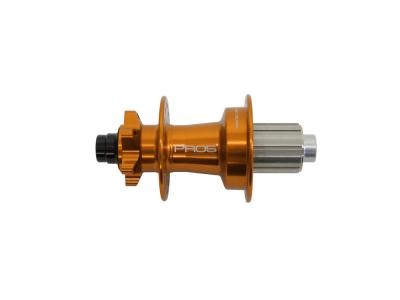 HOPE Rear Hub Pro 5 DH | Classic 6-Hole 12x148 mm Boost thru axle Freehub Shimano SRAM | orange 32 Hole