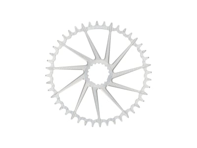 GARBARUK Chainring Round Road/CX/Gravel | Cannondale Direct Mount | silver