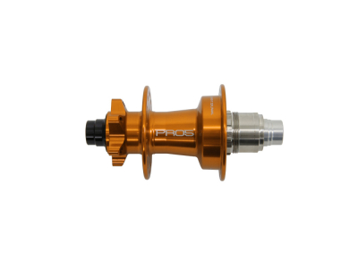 HOPE Rear Hub Pro 5 DH | Classic 6-Hole 12x157 mm DH thru axle Freehub SRAM XD | orange 32 Hole