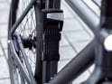 ABUS Faltschloss mit Alarm Bordo One 6500A + Rahmenhalterung SH | schwarz