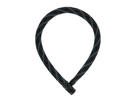 ABUS Ivera Chain 7210 Textile Lock  | Grey / Light Blue