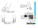 SEASUCKER Adapter Plugs für HUSKE Gabelhalterung 12x100 mm Steckachse | silber