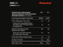 POWERBAR Black Line Energiegel Fuel Gel 30 Lemon 50 ml | 12 Beutel Box