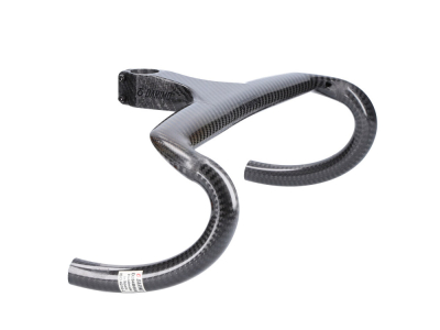 DARIMO Stem-Handlebar-Unit Nexum Drag Carbon Road | 3K glossy | -6° | 420 mm 6° Flare 120 mm