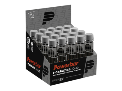 POWERBAR Black Line Trinkampullen L-Carnitine Liquid 25 ml | 20 Ampullen Box