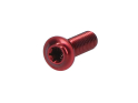 EXTRALITE Schrauben Set ExtraBolt 12.1 | M5x15 Flachkopf Aluminium | rot