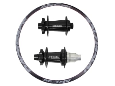 R2BIKE Wheelset Mullet 29" + 27,5" EN | Hope 6-Hole Hubs | Race Face Aluminum Rims