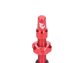 WOLF TOOTH Tubeless Valve Stem Kit | red