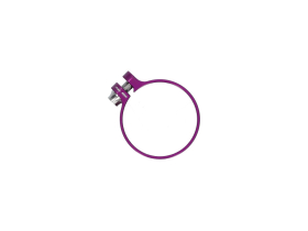 YUNIPER Seatpost Clamp Ultralight | purple