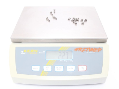 YUNIPER Titanium Screw Set Disc Ultralight 4x M6x18 hollow
