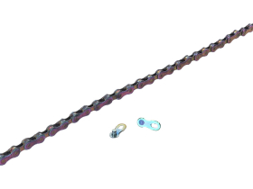 R2BIKE pre-waxed KMC X12 Chain incl. Chain Lock |...