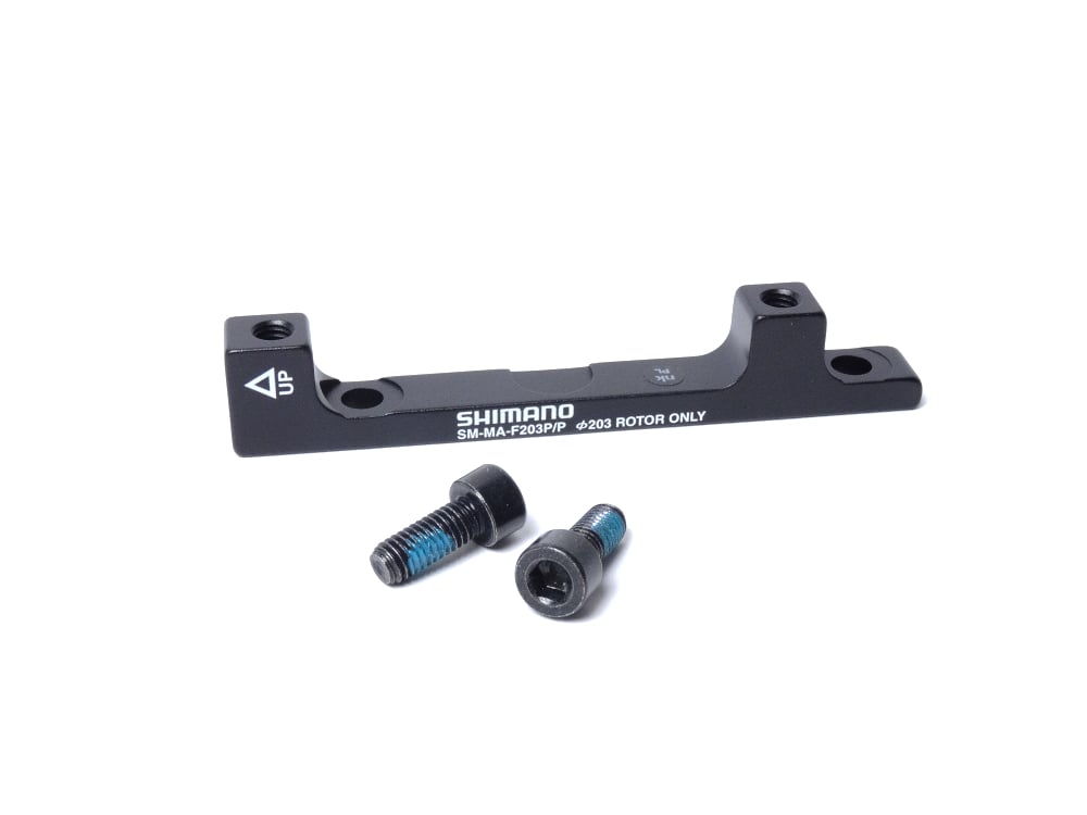 PM Caliper to PM Fork Front Shimano Disc Brake Adapter SM MA F203P//P, 203mm