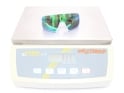SCOTT Sunglasses Torica terrazzo white / green chrome