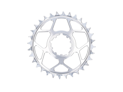 5DEV Kettenblatt rund T-Type Direct Mount Chainring | 1-fach narrow-wide SRAM 3-Loch Raw / Silber   30 Zähne