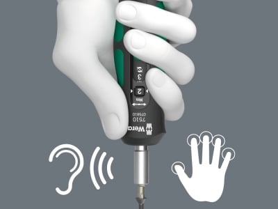 WERA Werkzeugset Drehmoment-Schraubendreher 2-6 Nm Safe-Torque 