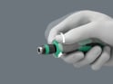 WERA Bit-Handhalter mit Ratschenfunktion und Schnellwechselfutter Rapidaptor 1/4"