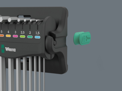 WERA HEX-PLUS 工具セット WERA L-Key Tool Set Hex-Plus 8 metric | 9 pieces