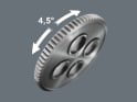 WERA Ratsche Zyklop Comfort mit Umschalthebel 3/8"