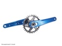 ACTOFIVE Kurbel Signature X | SRAM 3-Loch Kettenblatt 28,99 mm SRAM DUB Welle | silber 170 mm