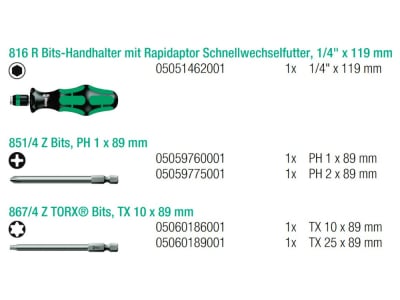 WERA Werkzeugset Kettennieter | 20-teilig, 99,50 €