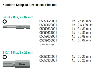 WERA Werkzeugset Kettennieter | 20-teilig, 99,50 €