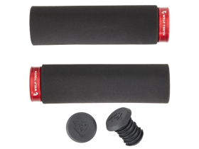 WOLFTOOTH Grips Fat Paw Lock-On Grips | red