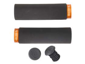 WOLFTOOTH Griffe Fat Paw Lock-On Grips | orange