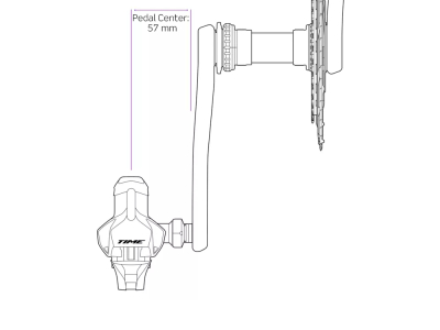 TIME Pedals XPRO 10 | Pedal Center 57 mm | carbon, 177,50 €