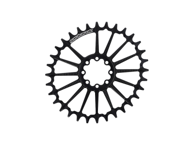 GARBARUK Chainring Direct Mount MTB oval for SRAM 8-Bolt | Black | 32 Teeth