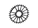 GARBARUK Chainring Direct Mount MTB oval for SRAM 8-Bolt | Black | 34 Teeth
