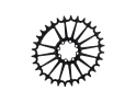 GARBARUK Chainring Direct Mount MTB oval for SRAM 8-Bolt | Black | 36 Teeth