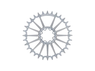 GARBARUK Kettenblatt Direct Mount MTB rund für SRAM 8-Loch | silber | 34 Zähne