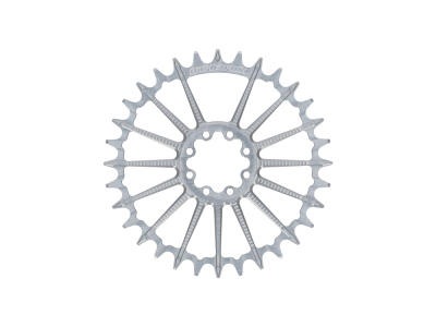 GARBARUK Kettenblatt Direct Mount MTB rund für SRAM 8-Loch | silber | 36 Zähne