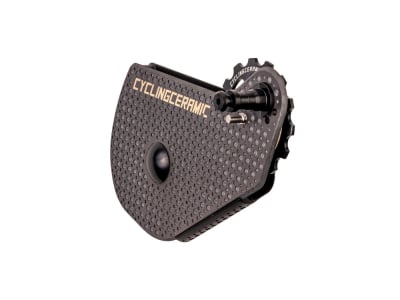 Cage Dérailleur J&L Carbone/ceramique Shimano 12V R9200 R8100 R7100 - Noir