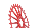 GARBARUK Kettenblatt Direct Mount MTB oval für SRAM 8-Loch | rot | 34 Zähne