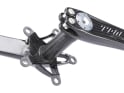 THM CARBONES Kurbel Clavicula SE Road Powermeter LK 110 2-fach 165 mm glänzend