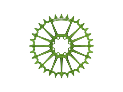 GARBARUK Chainring Direct Mount MTB round for SRAM 8-Bolt | Green | 30 Teeth