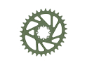 UNITE COMPONENTS Chainring oval Direct Mount | 1-speed narrow-wide SRAM 8-Bolt MTB 3 mm Offset | Camo Green 36 Teeth