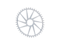 GARBARUK Kettenblatt oval Road/CX/Gravel | Cannondale Direct Mount | silber 46 Zähne
