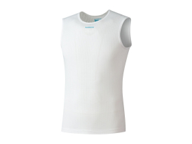 SHIMANO Base Layer sleeveless Vertex Mesh | white