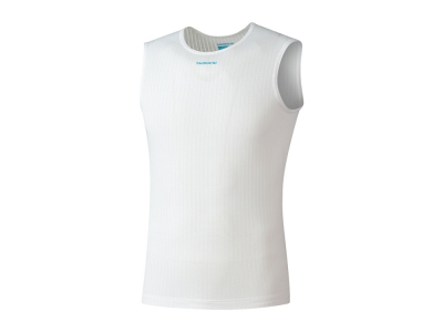 SHIMANO Base Layer sleeveless Vertex Mesh | white L