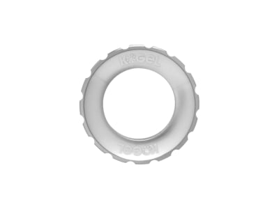 KOGEL Center Lock Ring External für Schnellspanner und 12/15/20 mm Steckachsen | silber