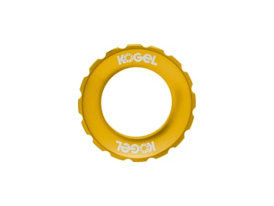 KOGEL Center Lock Ring External für Schnellspanner und 12/15/20 mm Steckachsen | gold
