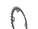 ALUGEAR Chainring Set round Aero 2-speed | BCD 110 mm asymmetrical | Dura Ace R9200 | Ultegra R8100 | black 54-40 Teeth