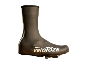 VELOTOZE Shoe Covers Neopren tall + Waterproof Cuff | black