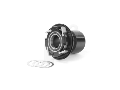 CARBON-TI Conversion Freehub Body Kit for X-Hub SL 6 SP | 28T Ratchet | SRAM-XD | black glossy