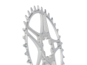 RADOXX COMPONENTS x Dangerholm MTB Chainring Bergakungen for SRAM 8 Bolt Direct Mount | Silver | 38 Teeth