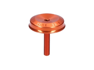 BIKEYOKE Ahead cap Topper high aluminum 1 1/8" | orange