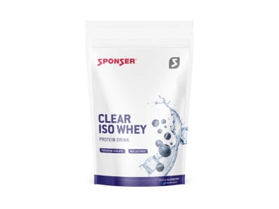 SPONSER Drink Powder Clear Iso Whey Blueberry | 450 g Bag