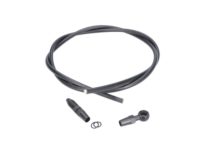 612 PARTS Brake Hose Kit Kevlar Beta High Pressure for Hydraulic Disc Brakes | Ø 5.1 mm | 90 cm black